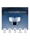 Blink Wired Floodlight Camera Smart security camera woot