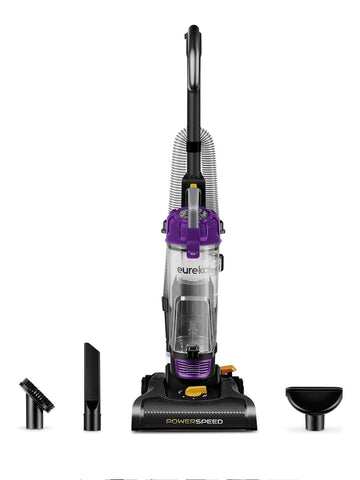 eureka NEU182B PowerSpeed Bagless Upright Vacuum Cleaner, Lite, Purple