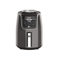 Ninja AF150AMZ Air Fryer XL, 5.5 Qt. Capacity that can Air Fry, Air Roast, Bake, Reheat & Dehydrate, with Dishwasher Safe, Nonstick Basket & Crisper Plate and a Chef-Inspired Recipe Guide, Grey ANM Liquidation