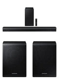 SAMSUNG HW-C450 2.1ch Soundbar w/DTS Virtual X, Subwoofer Included, Bass Boost, Adaptive Sound Lite, Game Mode, Bluetooth, Wireless Surround Sound Compatible Newest Model ,Black