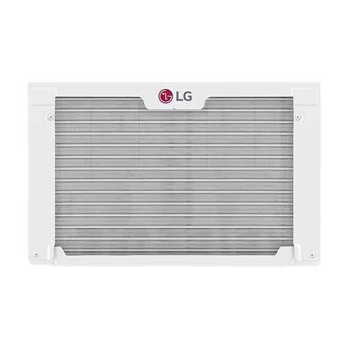 LG 18,000 BTU DUAL Inverter Smart Window Air Conditioner, 230V, Cools 1,000 Sq. Ft. for Bedroom, Living Room, Apartment, Ultra Quiet Operation, ENERGY STAR®, with LG ThinQ, Amazon Alexa & Hey Google ANM Liquidation