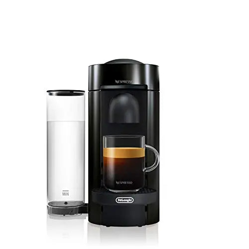 Nespresso Vertuo Plus Deluxe Coffee and Espresso Maker by De'Longhi, Matte Black - ANM Liquidation