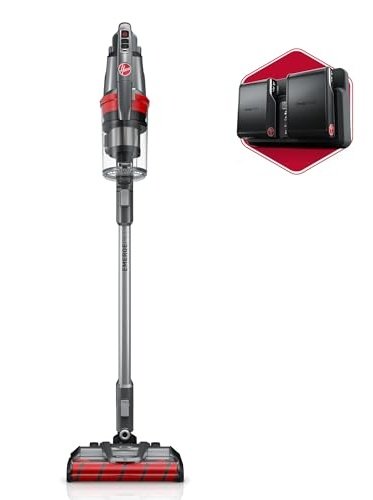 Hoover ONEPWR WindTunnel Emerge Pet Cordless Lightweight Stick Vacuum with All-Terrain Dual Brush Roll Nozzle, BH53602V, Silver