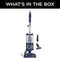 Shark NV360 Navigator Lift-Away Deluxe Upright Vacuum with Large Dust Cup Capacity, HEPA Filter, Swivel Steering, Upholstery Tool & Crevice Tool, Blue - ANM Liquidation