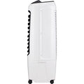 Honeywell 2.6 Gallon Indoor Portable Evaporative Air Cooler for Garage, Basement, Attic, 115V, for up to 120 Sq. Ft. with Remote, Quiet, Low Energy, Compact, White ANM Liquidation