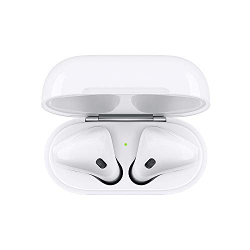 Apple AirPods (2nd Generation) Wireless Ear Buds, Bluetooth Headphones with Lightning Charging Case Included, Over 24 Hours of Battery Life, Effortless Setup for iPhone - ANM Liquidation