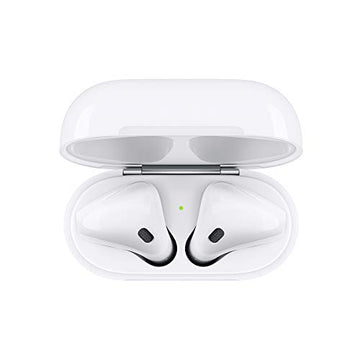 Apple AirPods (2nd Generation) Wireless Ear Buds, Bluetooth Headphones with Lightning Charging Case Included, Over 24 Hours of Battery Life, Effortless Setup for iPhone - ANM Liquidation