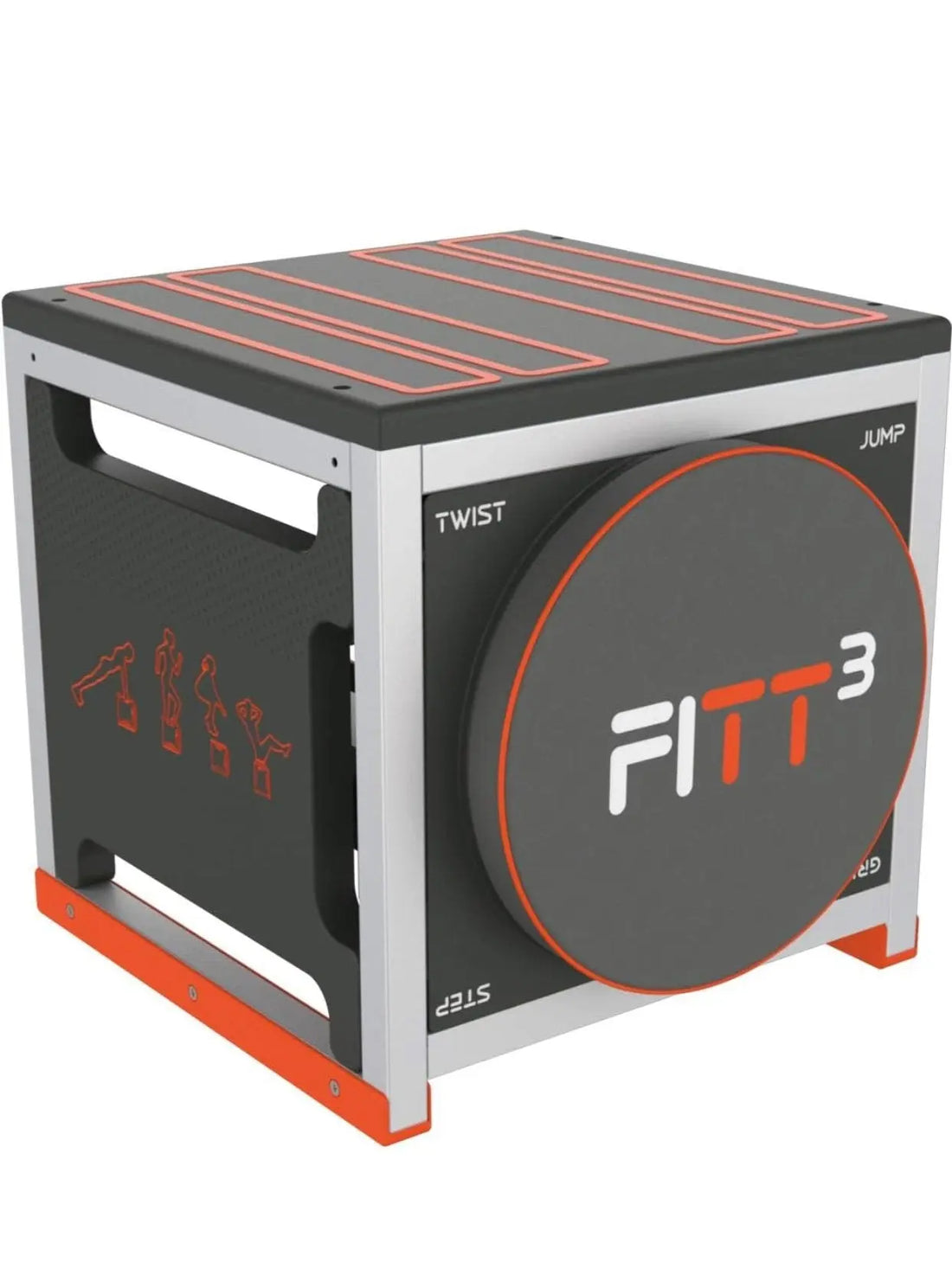 New Image Unisex's FITT Cube Total Body Workout, High Intensity Interval Training Machine, Accent Color Varies