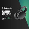 Skullcandy Hesh ANC Over-Ear Noise Cancelling Wireless Headphones with Charging Cable, 22 Hr Battery, Microphone, Works with iPhone Android and Bluetooth Devices - True Black - ANM Liquidation