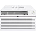 LG LW1824RD, White 18,000 Window Air Conditioner, 230/208V, 1,000 Sq.Ft. (25' x 40' Room Size), Quiet Operation, Electronic Control with Remote, 3 Cooling & Fan Speeds, Auto Restart, 18000 BTU ANM Liquidation