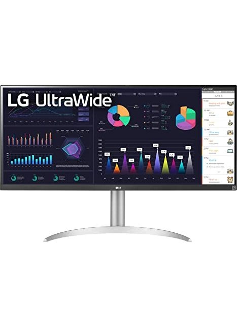 LG UltraWide WFHD 29-Inch FHD 1080p Computer Monitor 29WN600-W, IPS with HDR 10 Compatibility, Silver