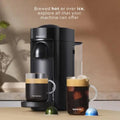 Nespresso Vertuo Plus Deluxe Coffee and Espresso Maker by De'Longhi, Matte Black - ANM Liquidation