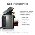 Nespresso Vertuo Plus Deluxe Coffee and Espresso Maker by De'Longhi, Matte Black - ANM Liquidation