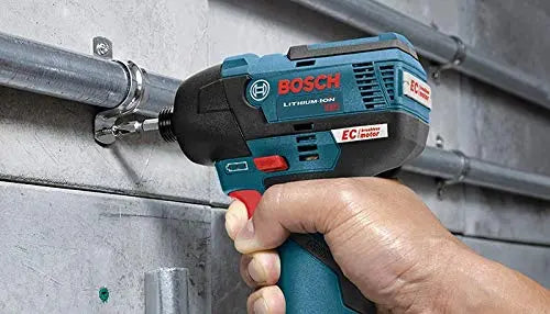 BOSCH CLPK22-120 12V Max Cordless 2-Tool 3/8 in. Drill/Driver and 1/4 in. Impact Driver Combo Kit with 2 Batteries, Charger and Case,Blue - ANM Liquidation