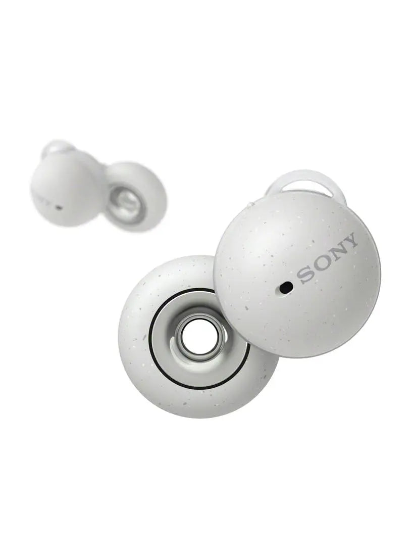 Sony LinkBuds Truly Wireless Earbud Headphones with an Open-Ring Design for Ambient Sounds and Alexa Built-in, Bluetooth Ear Buds Compatible with iPhone and Android, White - ANM Liquidation