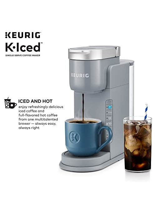 Keurig K-Iced Single Serve Coffee Maker - Brews Hot and Cold - Gray