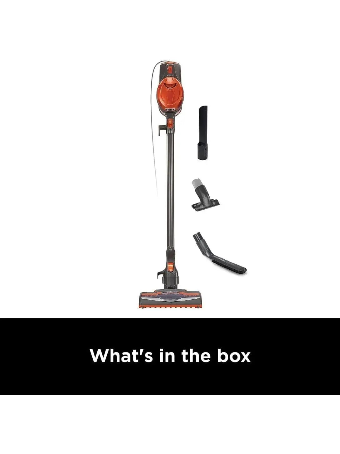 Shark Rocket HV302 Ultra-Light Corded Bagless Vacuum for Carpet and Hard Floor Cleaning with Swivel Steering, Orange