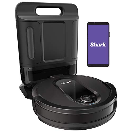 Shark RV2502AE AI Ultra Robot Vacuum with XL HEPA Self-Empty Base, Bagless, 60-Day Capacity, LIDAR Navigation, Smart Home Mapping, UltraClean, Perfect for Pet Hair, Compatible with Alexa, Black - ANM Liquidation