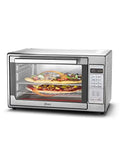 Oster Extra-Large Air Fryer Oven, 10-in-1 Versatile Cooking Functions, Fits 2 Large Pizzas, Stainless Steel, Perfect for Holiday Hosting - ANM Liquidation