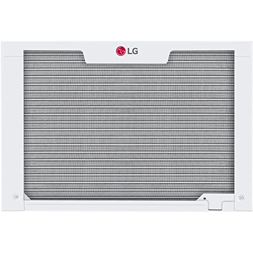 LG 18,000 BTU DUAL Inverter Smart Window Air Conditioner, 230V, Cools 1,000 Sq. Ft. for Bedroom, Living Room, Apartment, Ultra Quiet Operation, ENERGY STAR®, with LG ThinQ, Amazon Alexa & Hey Google ANM Liquidation