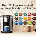 Keurig K-Elite Single Serve K-Cup Pod Coffee Maker, with Strength and Temperature Control, Iced Coffee Capability, 8 to 12oz Brew Size, Programmable, Brushed Slate ANM Liquidation