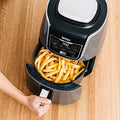 Ninja AF150AMZ Air Fryer XL, 5.5 Qt. Capacity that can Air Fry, Air Roast, Bake, Reheat & Dehydrate, with Dishwasher Safe, Nonstick Basket & Crisper Plate and a Chef-Inspired Recipe Guide, Grey ANM Liquidation