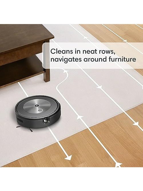 iRobot Roomba i7+ 7550 Robot Vacuum with Automatic Dirt Disposal - Empties Itself for up to 60 Days, Wi-Fi Connected, Smart Mapping, Works with Alexa, Ideal for Pet Hair, Carpets, Hard Floors