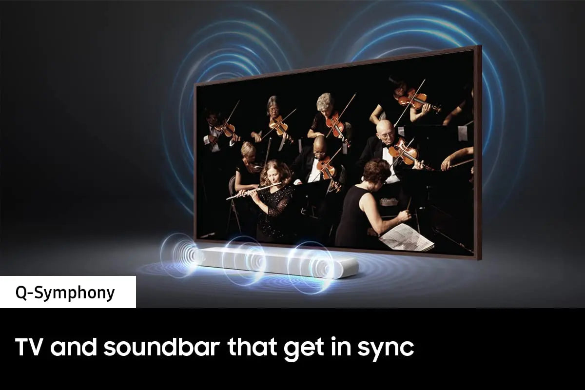 SAMSUNG HW-S800B/ZA 3.2.1ch Soundbar w/ Wireless Dolby Atmos DTS Virtual:X, Ultra Slim Design, Q Symphony, SpaceFit Sound, Airplay 2, Game Pro Mode, Alexa Built-In, 2022, Black - ANM Liquidation