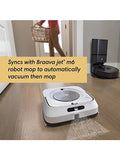 iRobot Roomba i7+ 7550 Robot Vacuum with Automatic Dirt Disposal - Empties Itself for up to 60 Days, Wi-Fi Connected, Smart Mapping, Works with Alexa, Ideal for Pet Hair, Carpets, Hard Floors