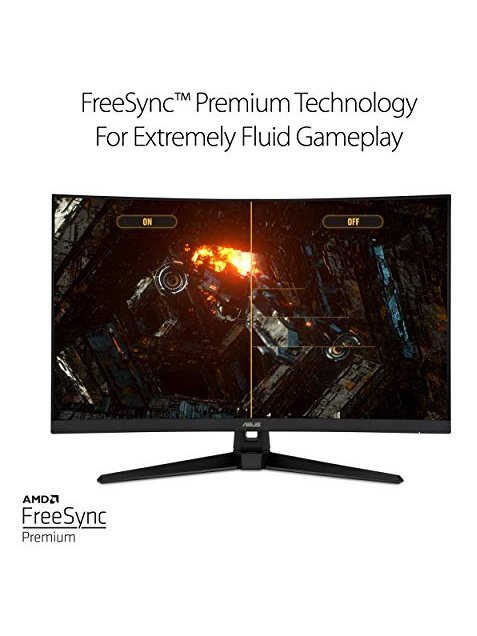 ASUS 32" 1080P 165Hz 1ms Curved Gaming Monitor with FreeSync - TUF VG328H1B