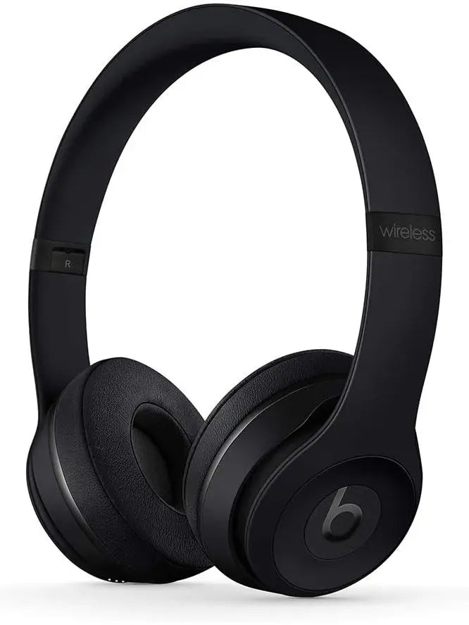 Beats Solo3 Wireless On-Ear Headphones - Apple W1 Headphone Chip, Class 1 Bluetooth, 40 Hours of Listening Time, Built-in Microphone - Black - ANM Liquidation