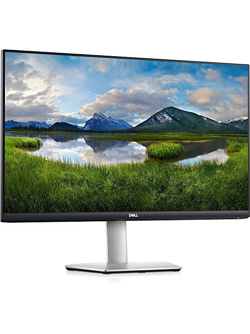 Dell S2721HS Full HD 1920 x 1080p, 75Hz IPS LED LCD Thin Bezel Adjustable Gaming Monitor, 4ms Grey-to-Grey Response Time, 16.7 Million Colors, HDMI ports, AMD FreeSync, Platinum Silver, 27.0" FHD