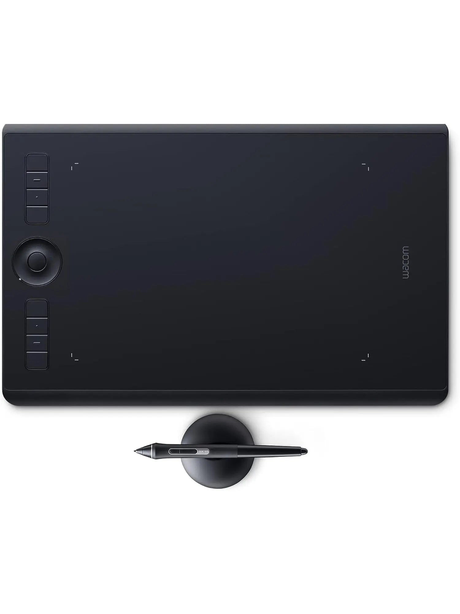 Wacom Intuos Pro Medium Bluetooth Graphics Drawing Tablet, 8 Customizable ExpressKeys, 8192 Pressure Sensitive Pro Pen 2 Included, Compatible with Mac OS and Windows,Black - ANM Liquidation