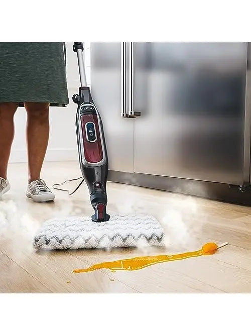 Shark S5003D Genius Hard Floor Cleaning System Pocket Steam Mop, Burgundy/Gray