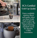 Café Specialty Drip Coffee Maker | 10-Cup Insulated Thermal Carafe | WiFi Enabled Voice-to-Brew Technology | Smart Home Kitchen Essentials | SCA Certified, Barista-Quality Brew | Matte Black - ANM Liquidation