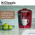 Keurig K-Classic Coffee Maker K-Cup Pod, Single Serve, Programmable, 6 to 10 oz. Brew Sizes, Black - ANM Liquidation