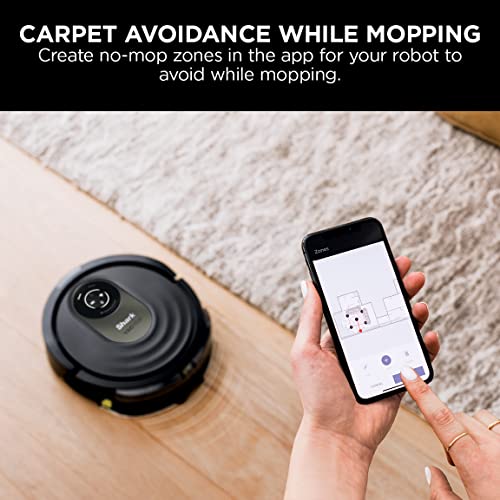 Shark AI Robot Vacuum & Mop, with Home Mapping, Perfect for Pets, Wifi, Works with Alexa, Black/Gold (AV2001WD) - ANM Liquidation