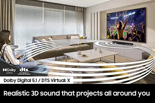 SAMSUNG HW-S800B/ZA 3.2.1ch Soundbar w/ Wireless Dolby Atmos DTS Virtual:X, Ultra Slim Design, Q Symphony, SpaceFit Sound, Airplay 2, Game Pro Mode, Alexa Built-In, 2022, Black - ANM Liquidation