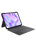 Logitech Combo Touch iPad Pro 12.9-inch 5th, 6th gen - 2021, 2022 Keyboard Case - Detachable Backlit Keyboard with Kickstand, Click-Anywhere Trackpad, Smart Connector - Sand; USA Layout
