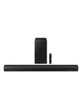 SAMSUNG HW-C450 2.1ch Soundbar w/DTS Virtual X, Subwoofer Included, Bass Boost, Adaptive Sound Lite, Game Mode, Bluetooth, Wireless Surround Sound Compatible Newest Model ,Black