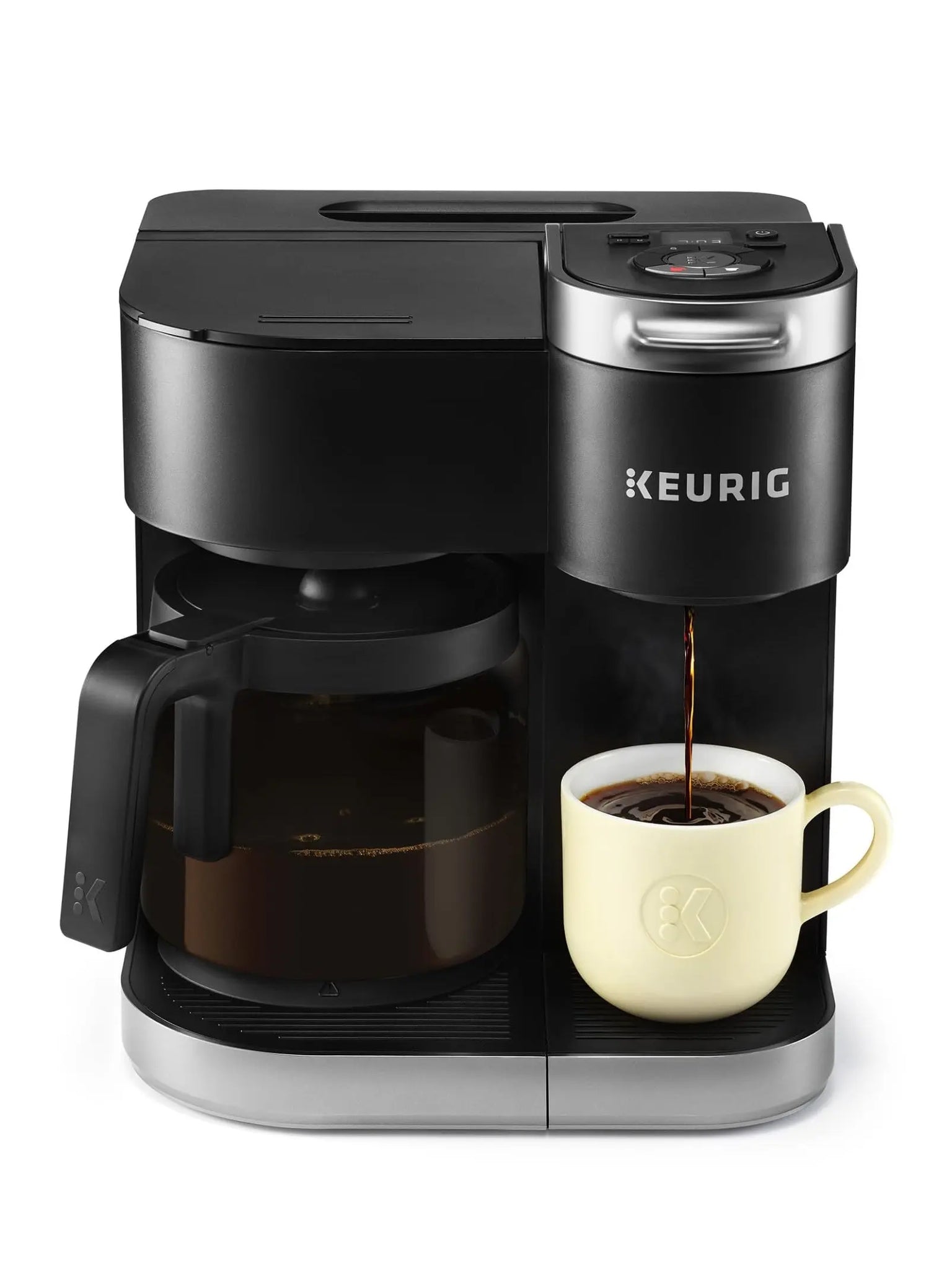 Keurig K-Duo Single Serve K-Cup Pod & Carafe Coffee Maker, Black,1470 watts - ANM Liquidation