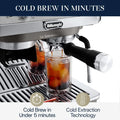 De'Longhi EC9255M La Specialista Arte Evo Espresso Machine with Cold Brew - ANM Liquidation