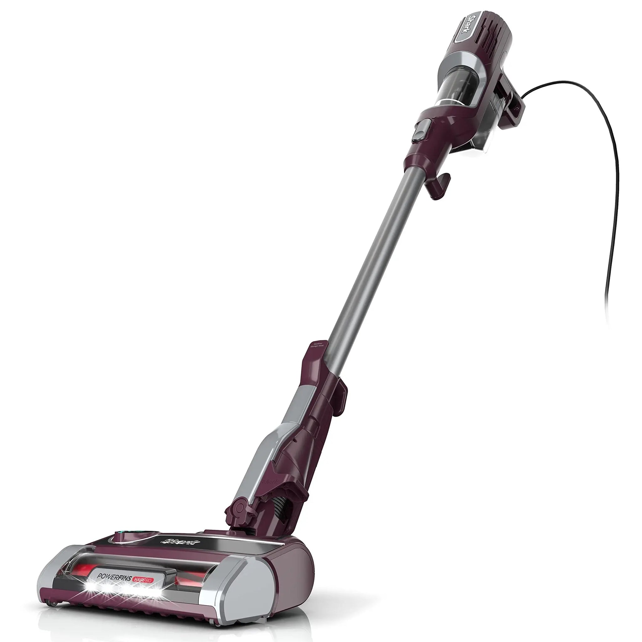 Shark HZ702 Ultralight PetPro Corded Stick Vacuum with PowerFins HairPro Odor Neutralizer Technology, Wine Purple, 0.37 L Capacity - ANM Liquidation