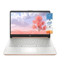 HP 14 Laptop, Intel Celeron N4020, 4 GB RAM, 64 GB Storage, 14-inch Micro-edge HD Display, Windows 11 Home, Thin & Portable, 4K Graphics, One Year of Microsoft 365 (14-dq0040nr, Snowflake White) - ANM Liquidation