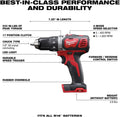 Milwaukee M18 18V Lithium-Ion 1/2 Inch Cordless Drill Driver Compact Kit 2606-21CT - ANM Liquidation