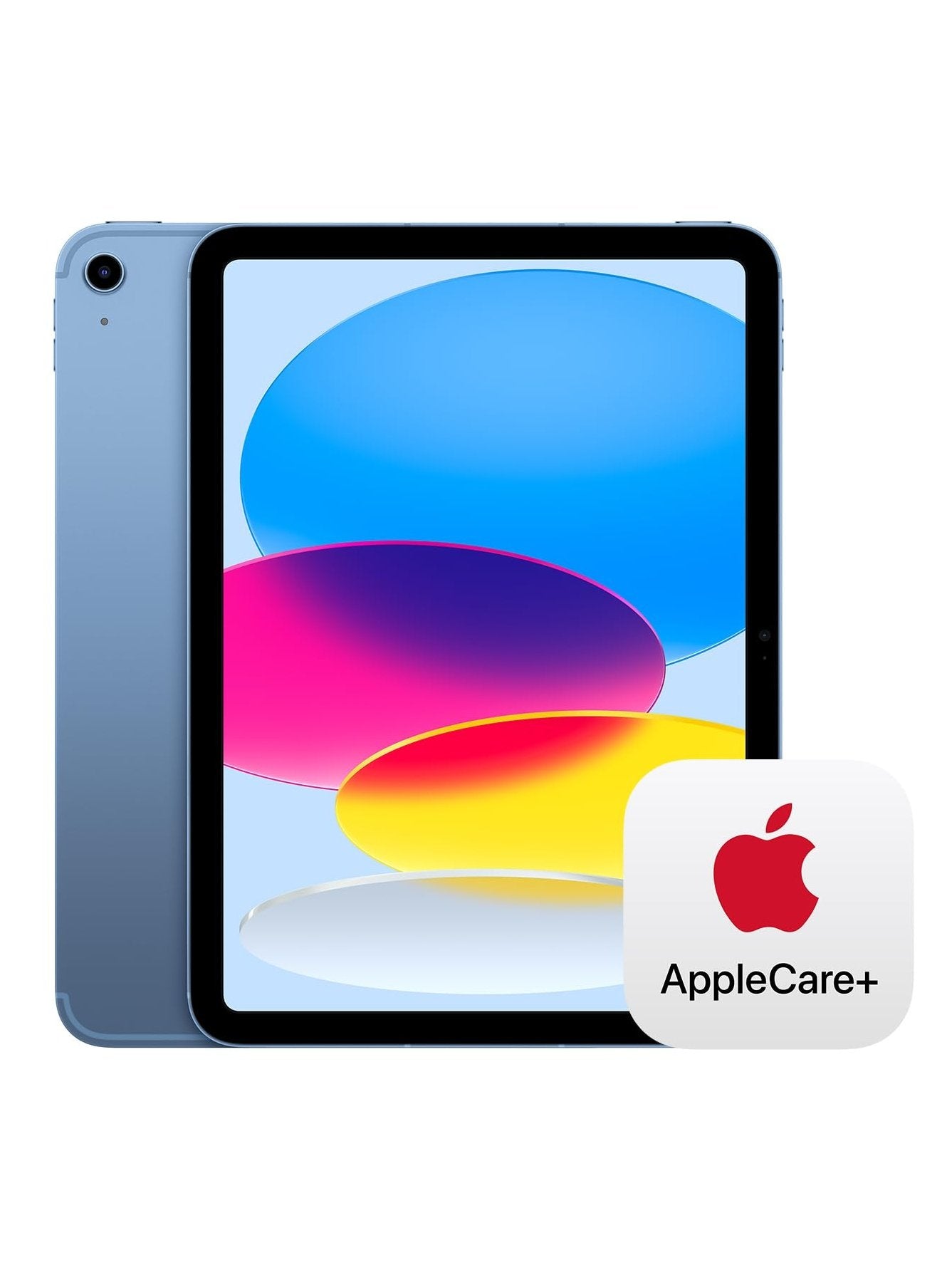 Apple iPad 10th Generation : with A14 Bionic chip, 10.9-inch Liquid Retina Display, 256GB, Wi-Fi 6, 12MP front/12MP Back Camera, Touch ID, All-Day Battery Life – Blue