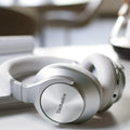 Technics Wireless Noise Cancelling Headphones, 50 Hours Battery Life, High-Fidelity Bluetooth Headphones with Multi-Point Connectivity, Impressive Call Quality, and Comfort Fit - EAH-A800-S Silver - ANM Liquidation