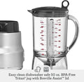 Breville the Fresh & Furious Red Velvet 50 oz Food Blender, 1100 Watts, 5 Speed Settings, Includes Accessories - ANM Liquidation