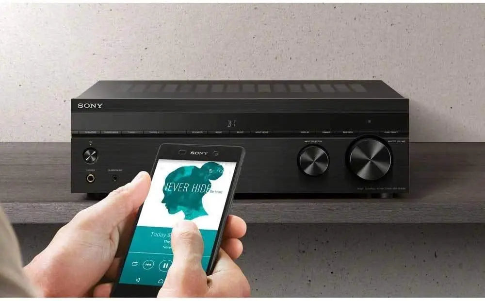 Sony STRDH590 5.2 Channel Surround Sound Home Theater Receiver: 4K HDR AV Receiver with Bluetooth,Black - ANM Liquidation