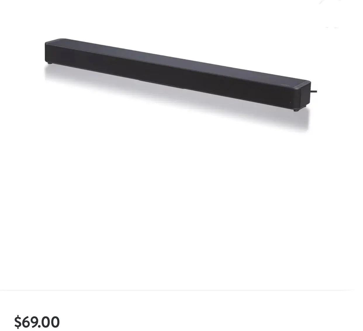 onn. 2.1 Soundbar System with 2 Speakers and Built-in Subwoofer, 36" - ANM Liquidation